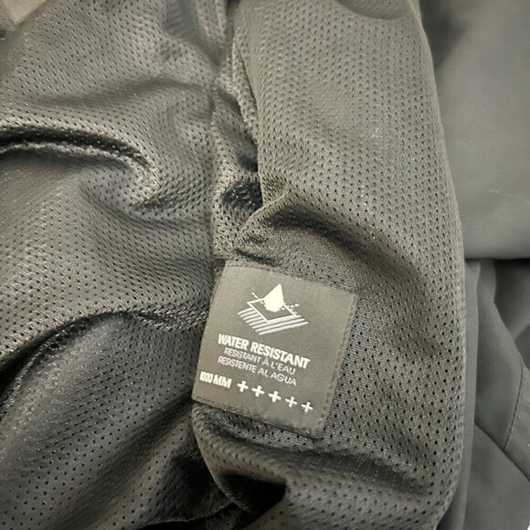 Retro Volcom Women's Black Hooded Zip Up Jacket Water Resistant SZ Small - Picture 5 of 7